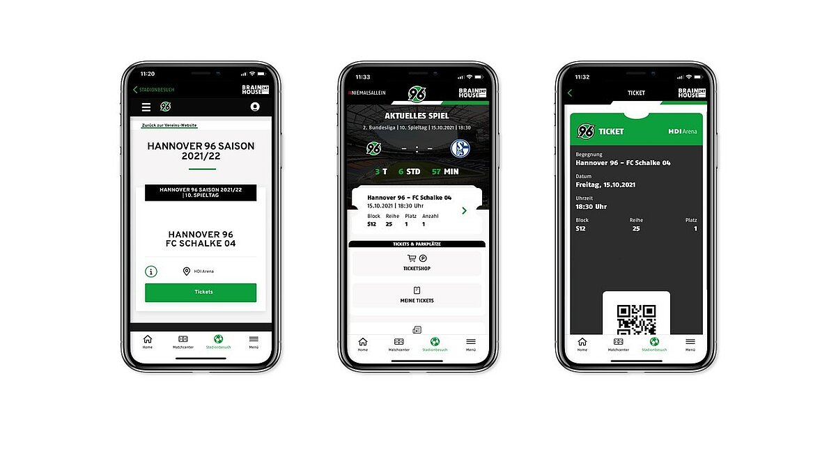 Ticketkauf in App von Hannover 96
